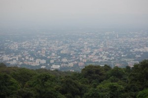 Chaing Mai below