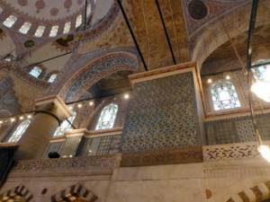 Inside Blue Mosque